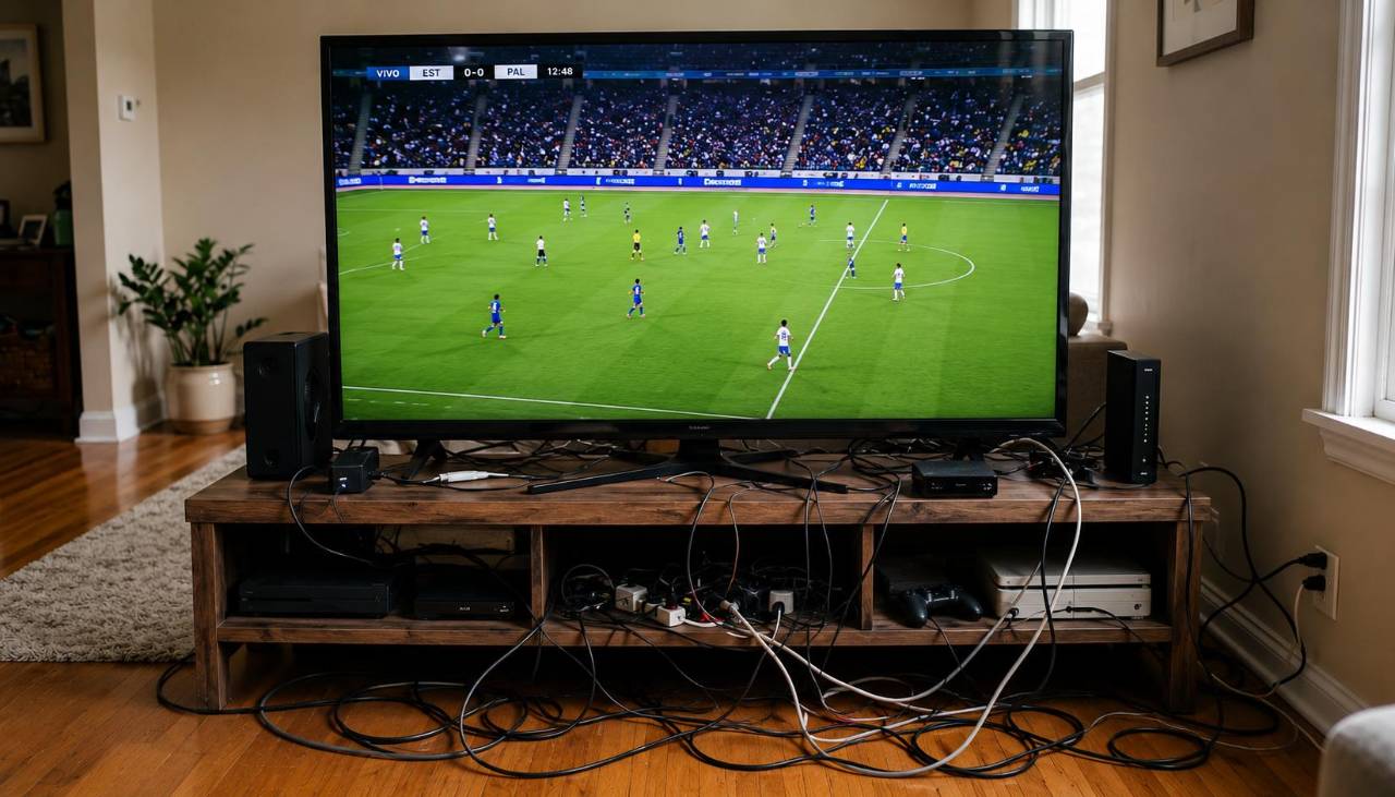 Cómo ocultar los cables del televisor sin hacer agujeros ni remodelar tu casa