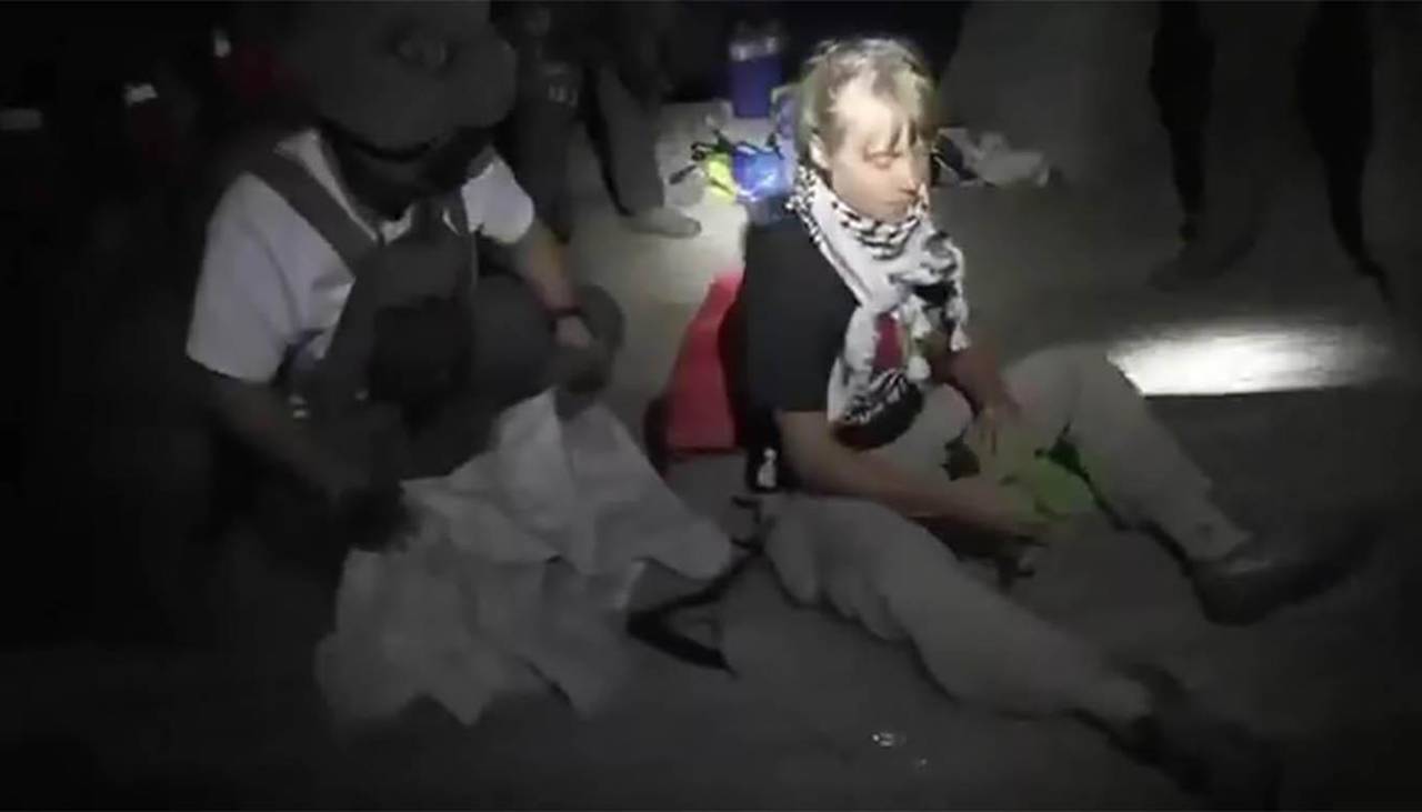 Video: Israel intercepta una flotilla con ayuda humanitaria para Gaza; Greta Thunberg iba a bordo