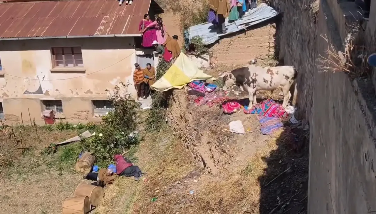 Video: Corrida de toros en una zona rural de La Paz deja al menos seis heridos