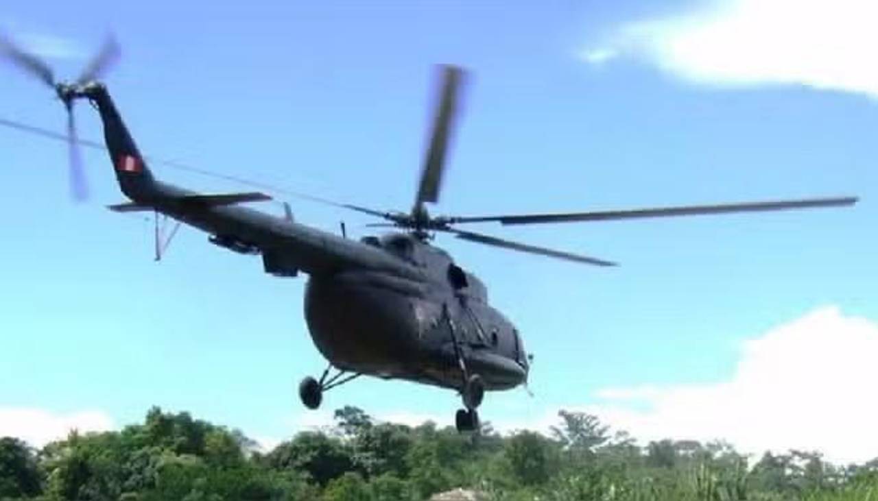Un helicóptero con 15 personas a bordo es buscado por la Fuerza Aérea en el sur de Perú