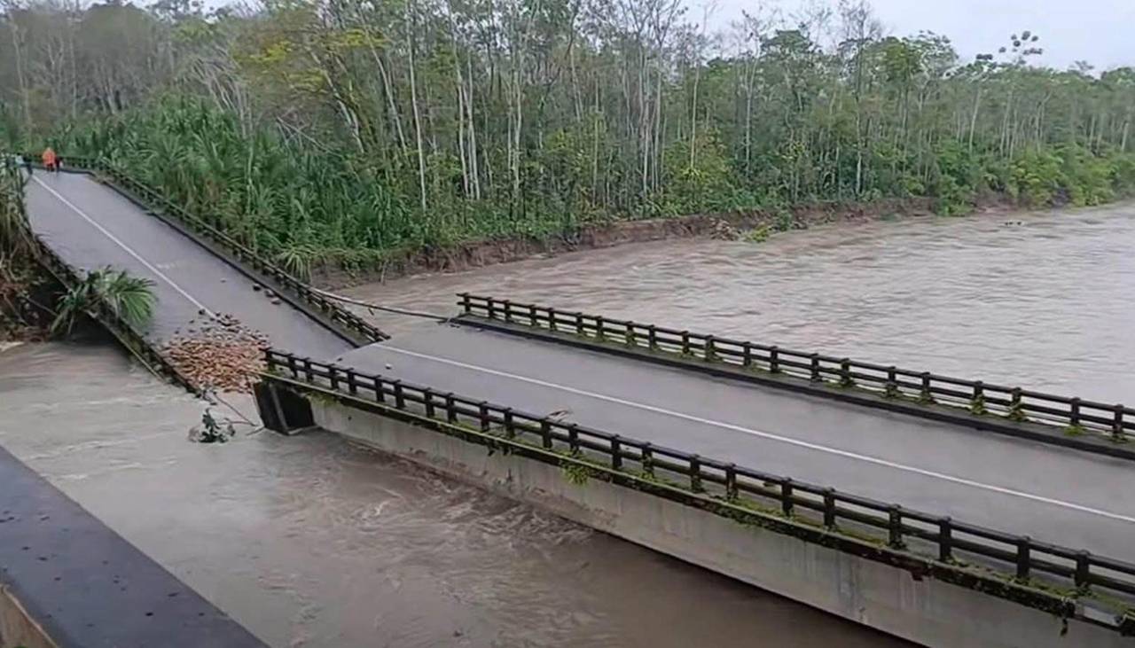 Cochabamba: ABC reporta colapso del puente Sacta por “falta de mantenimiento”
