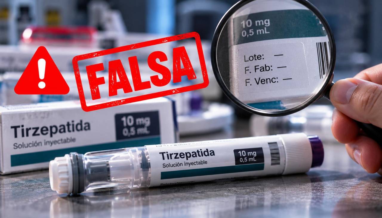 Tirzepatida falsa: cómo reconocer una inyección sospechosa y qué riesgos existen