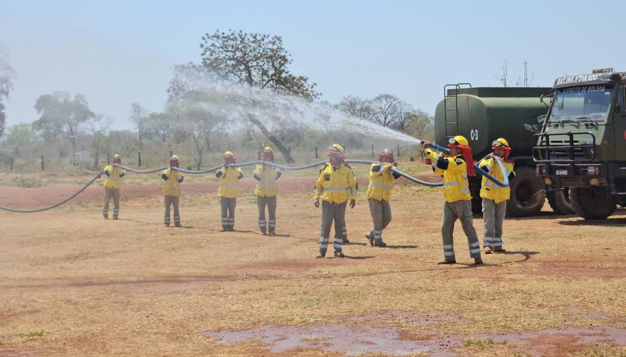 Gobierno señala que se controlaron los incendios en San Matías y el parque Noel Kempff Mercado