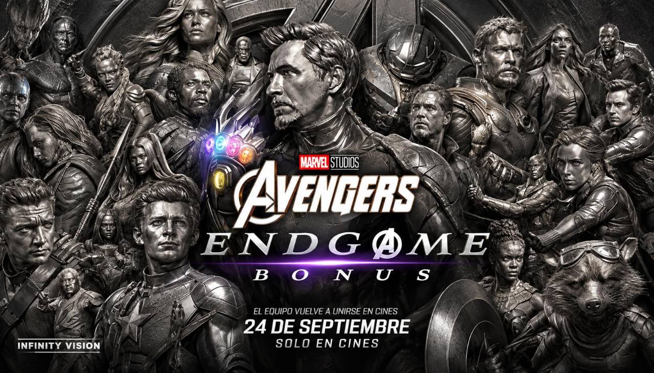 Avengers: Endgame regresa a los cines con un adelanto exclusivo de Avengers: Doomsday