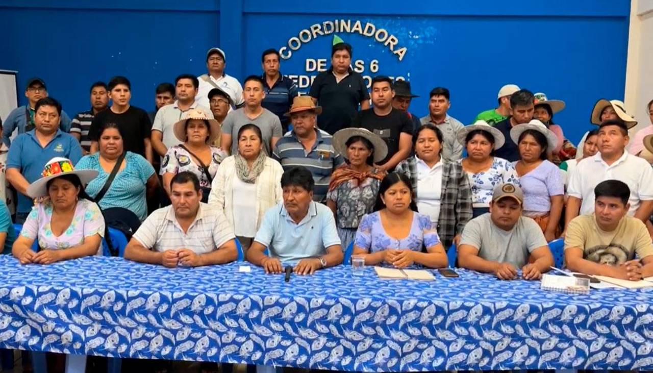 El evismo anuncia una marcha para el 4 de septiembre en Cochabamba contra las “políticas neoliberales”