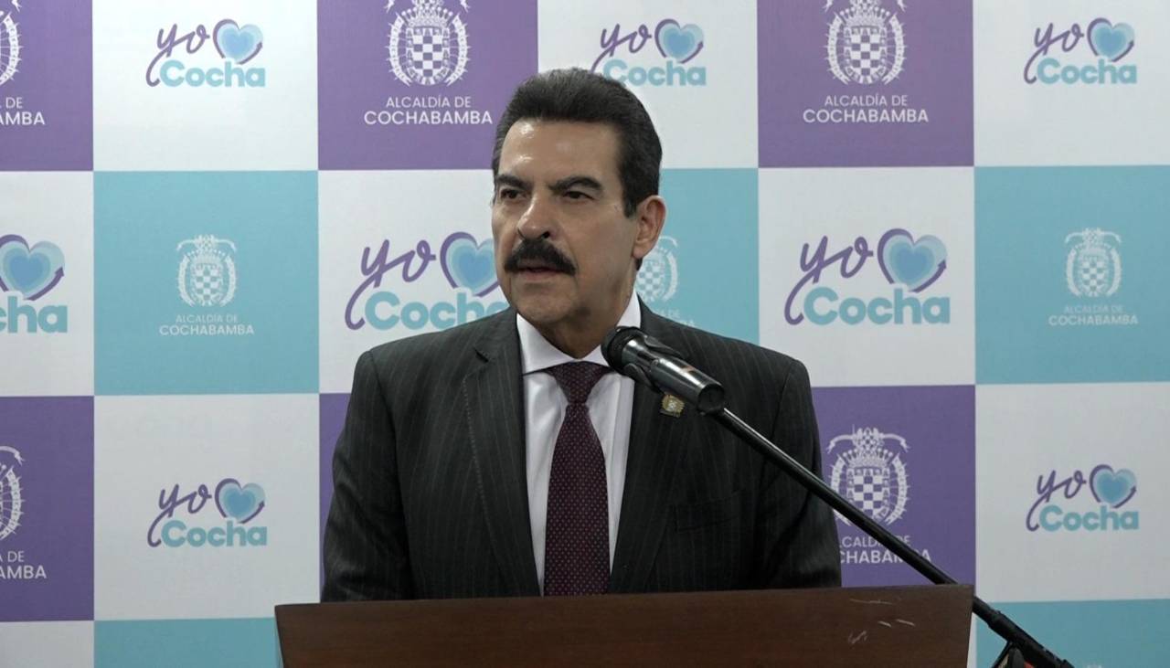 Manfred Reyes Villa irá a la reelección en la Alcaldía de Cochabamba, según vocero