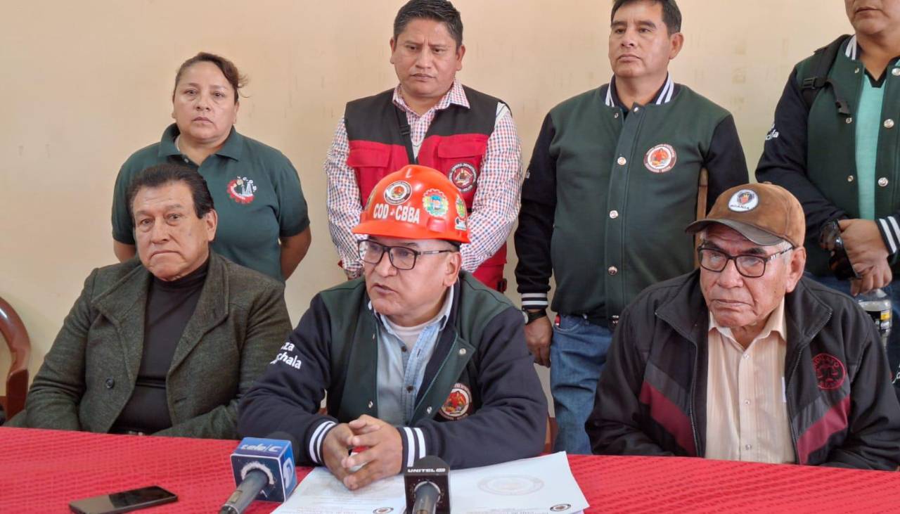 Ampliado de la COD de Cochabamba plantea “sugerir” a la COB un cuarto intermedio humanitario para ir a diálogo