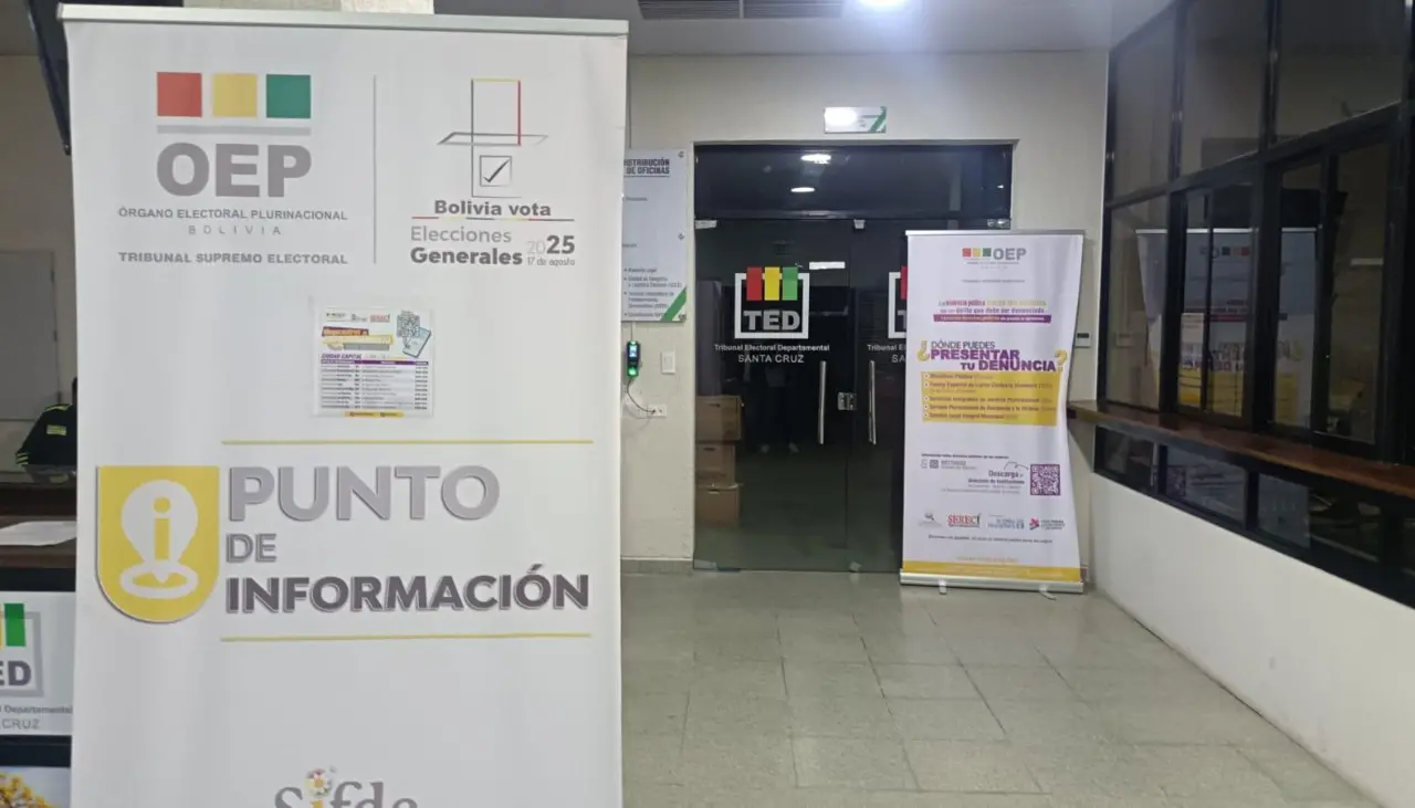 Santa Cruz: Dos alianzas políticas se registraron en el TED para participar de las subnacionales