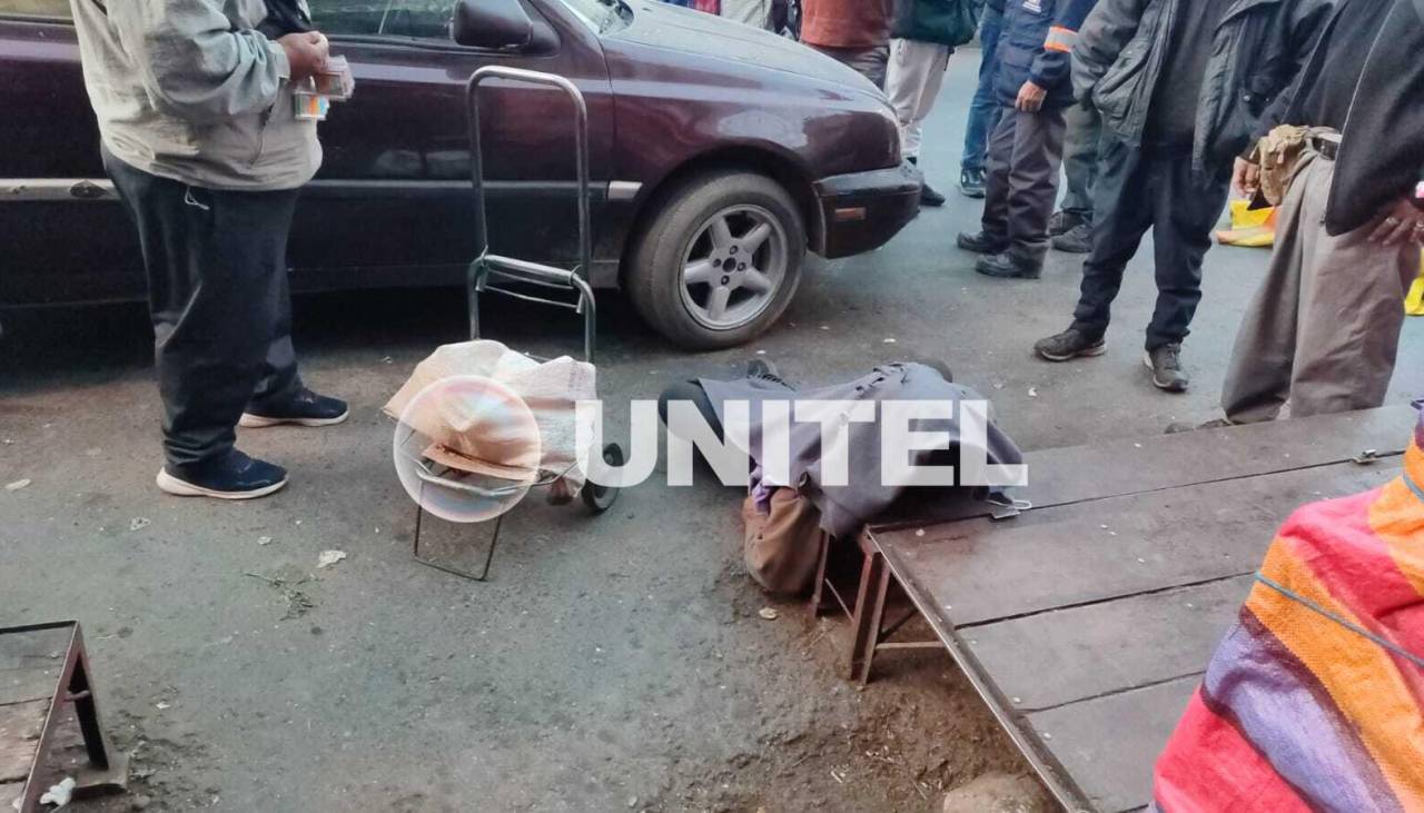 Hallan a un hombre sin vida cerca de un centro de abasto en Cochabamba