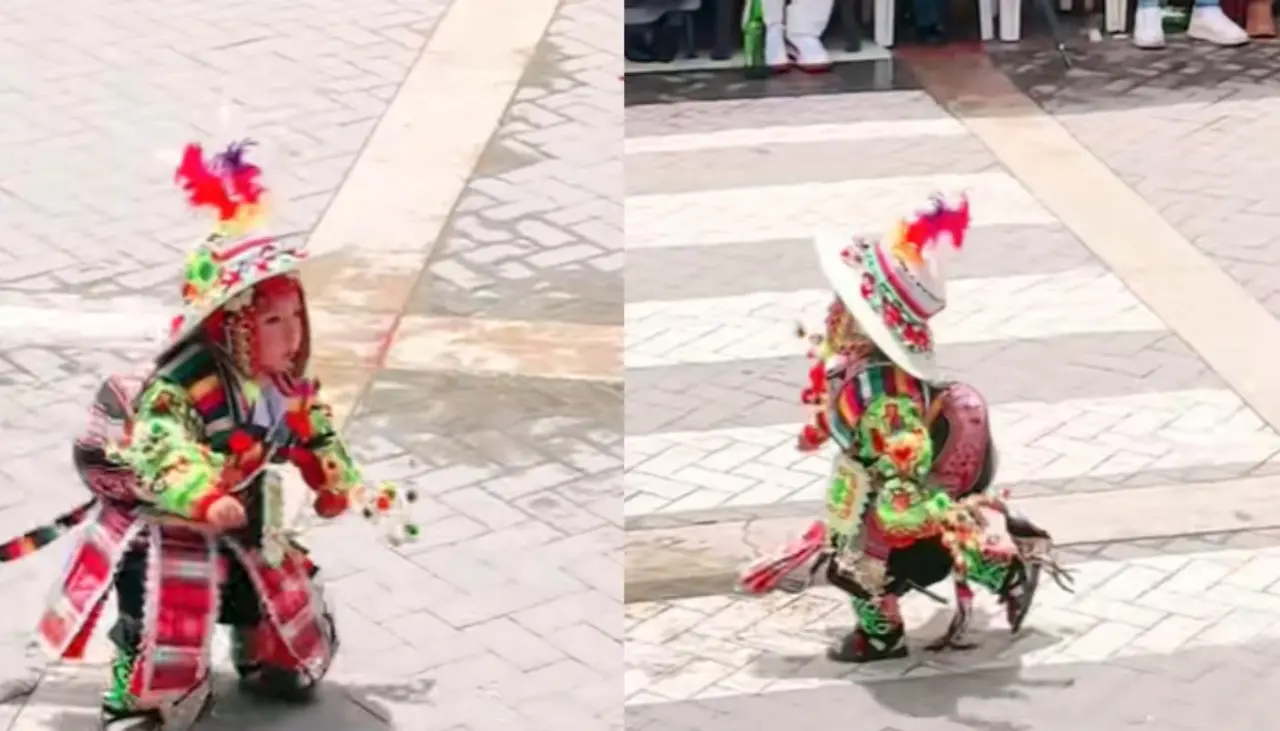 Video: ¡Ternurita! Un niño arrasa en las redes sociales bailando Tinkus 