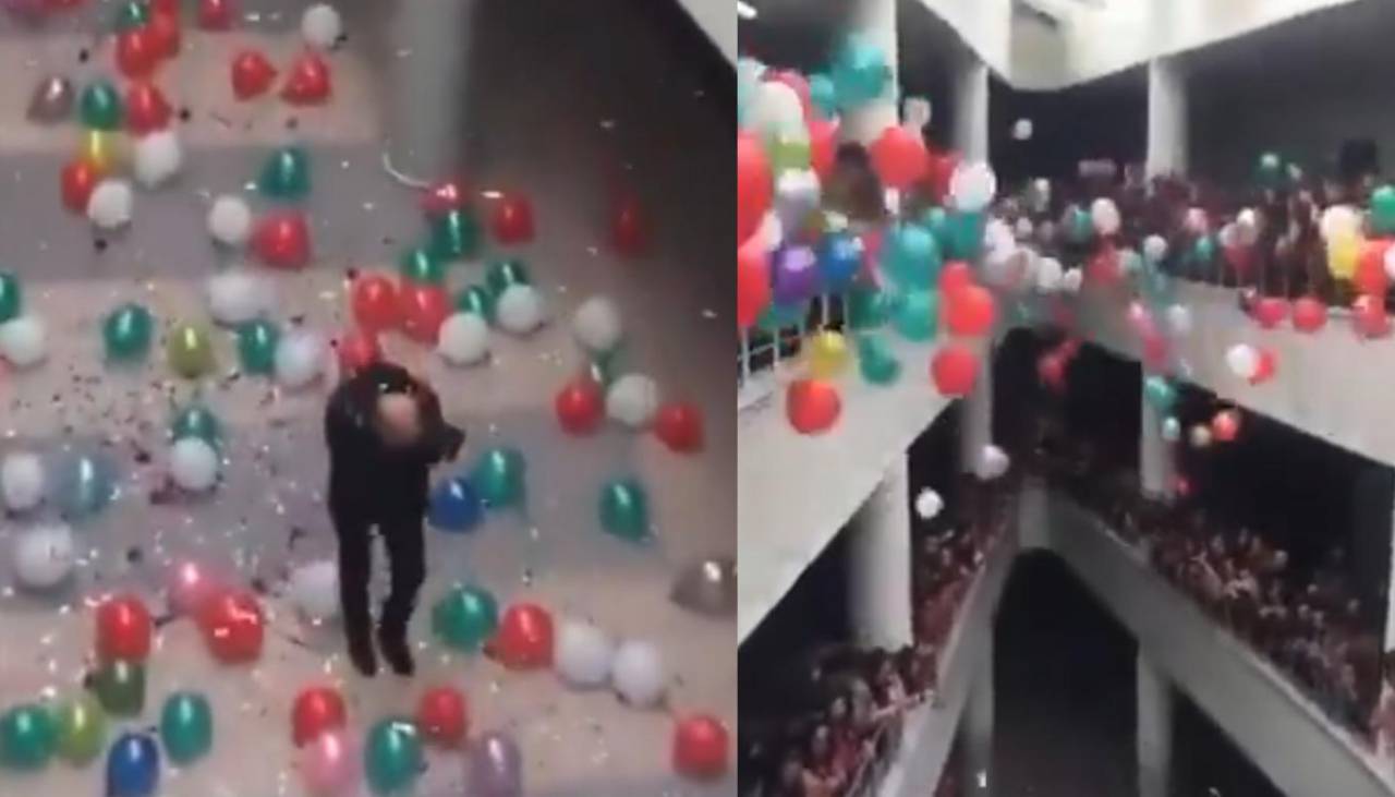 Video: Estudiantes realizan una emotiva sorpresa a su profesor que venció el cáncer 