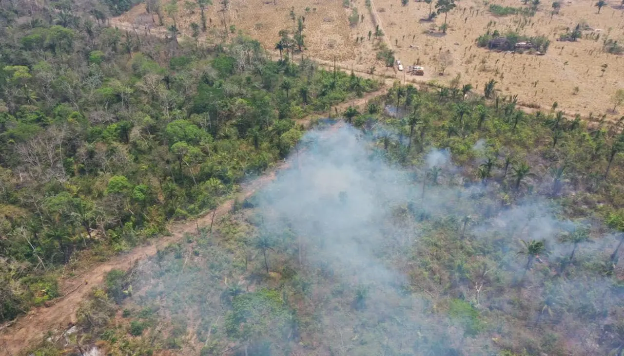 Santa Cruz registra ocho incendios y la afectación por el fuego bordea las 230.000 hectáreas