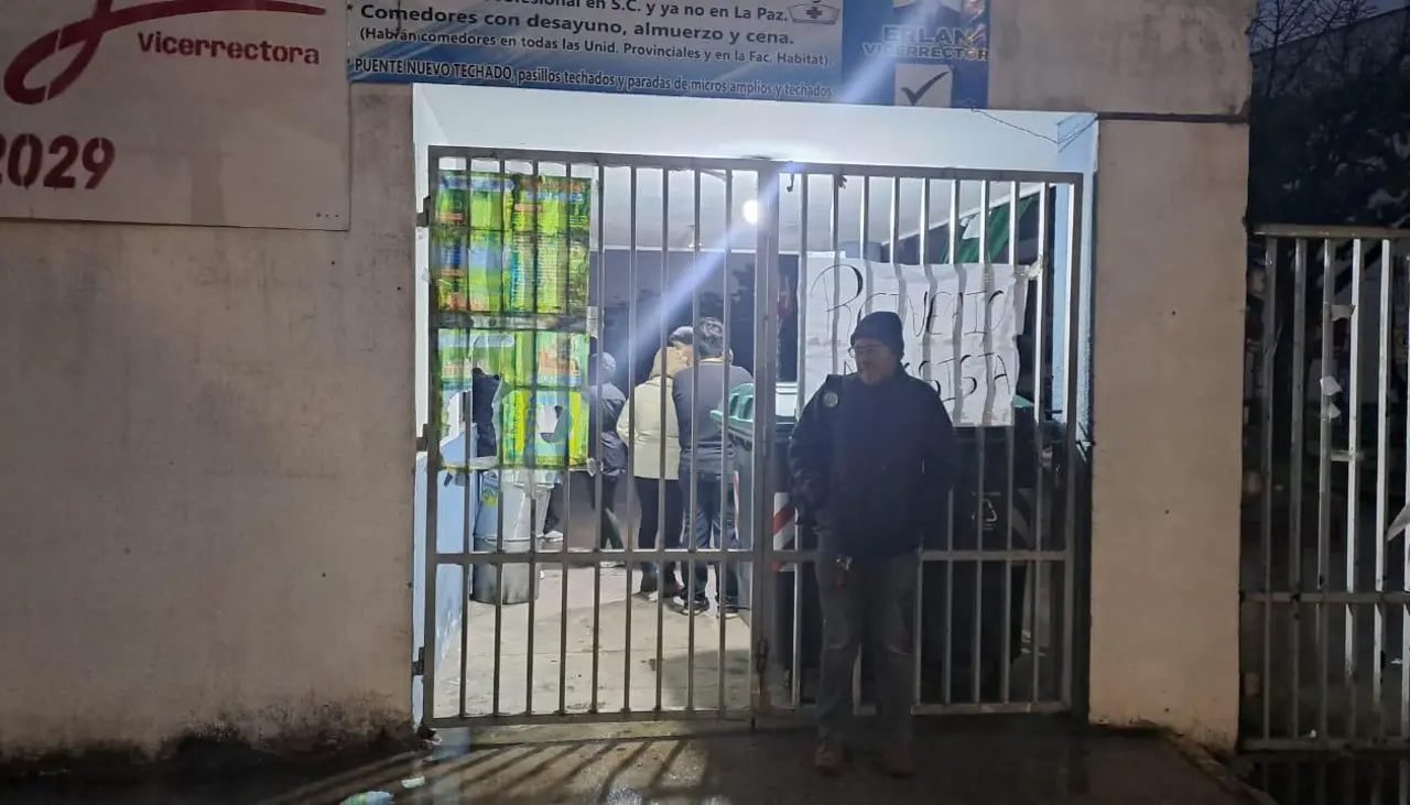 Tensión en la Uagrm: La toma de los módulos persiste en puertas de la segunda vuelta para elegir al rector