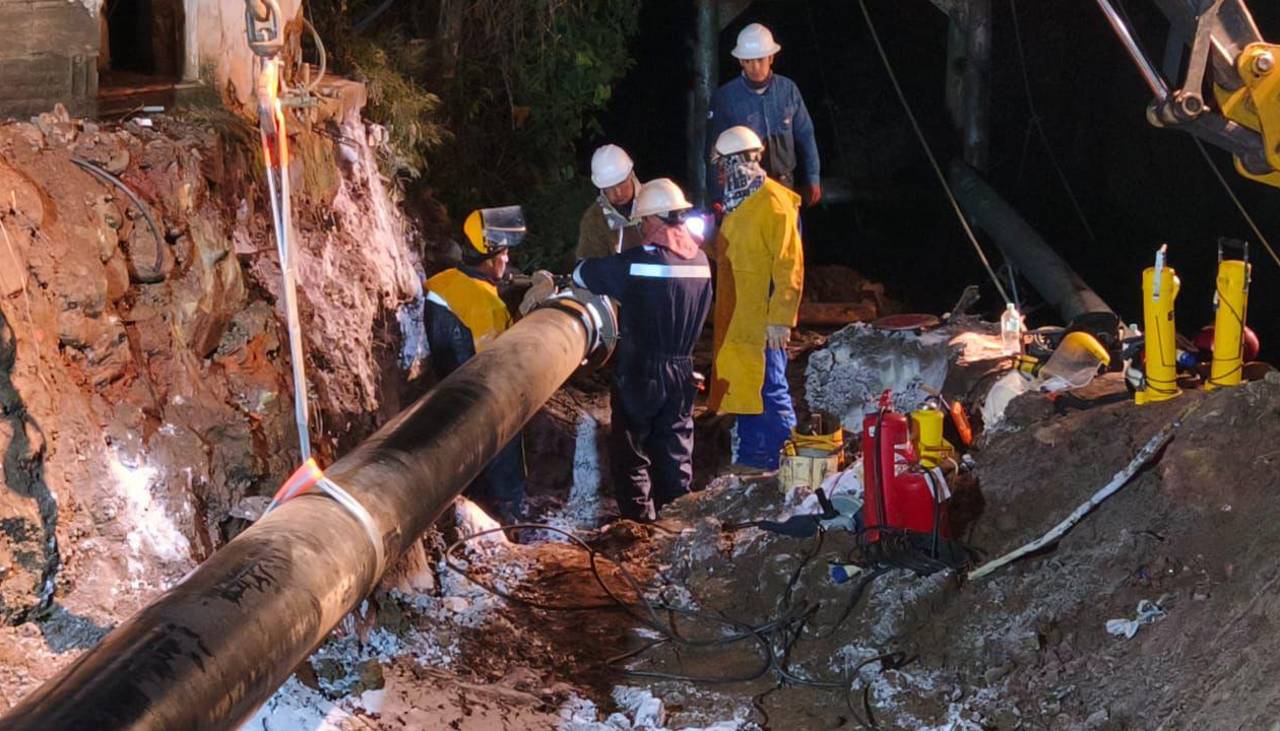 YPFB da por controlada la fuga y rotura del gasoducto que generaba “riesgo” en Samaipata