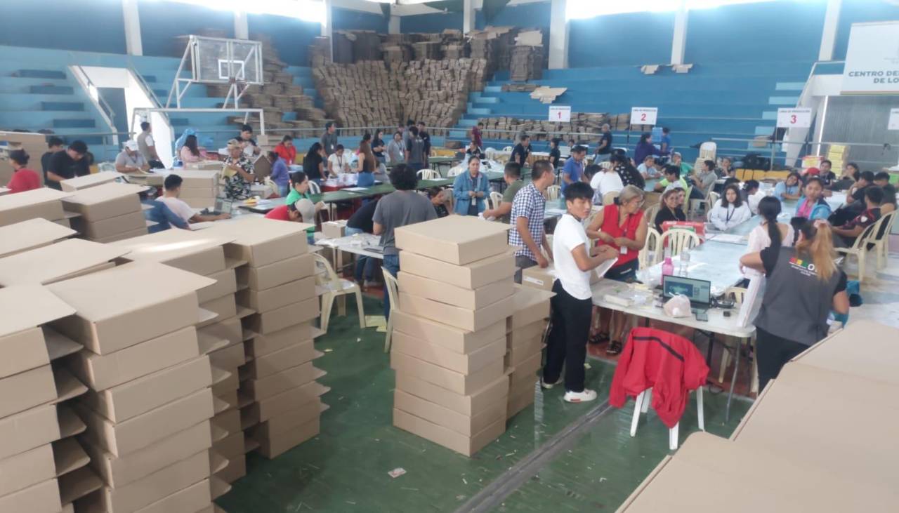 TSE concluye entrega del material electoral en el exterior y el lunes arranca el operativo nacional en zonas alejadas