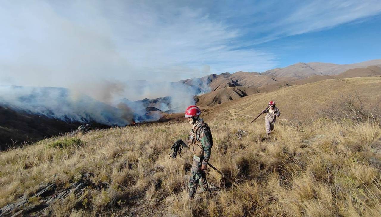 Tarija en emergencia: Incendios forestales ya afectan tres municipios y ponen en riesgo comunidades
