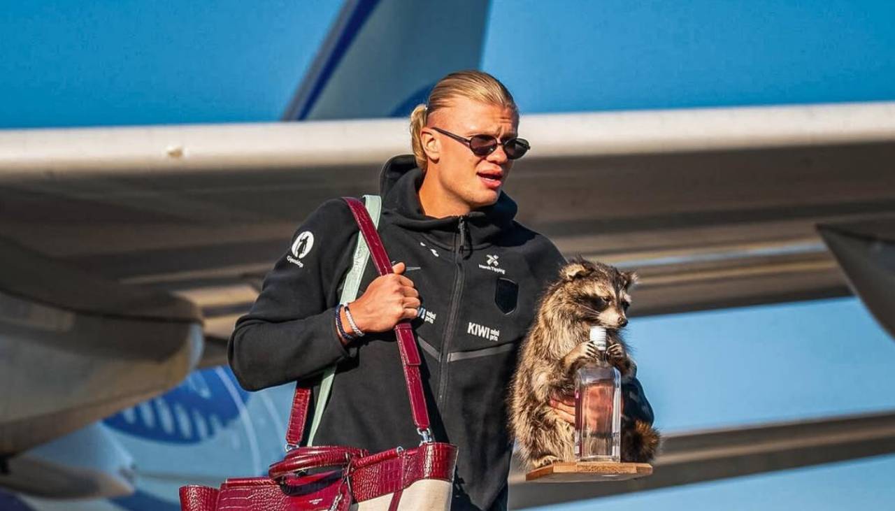 “Me siguió hasta casa”: Haaland llegó a Noruega con un inesperado acompañante 