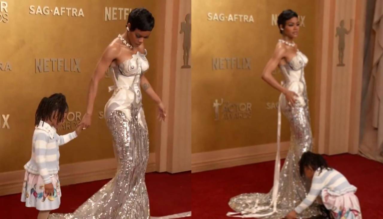 ¡Enternecedor! Hija de Teyana Taylor roba miradas en la alfombra roja