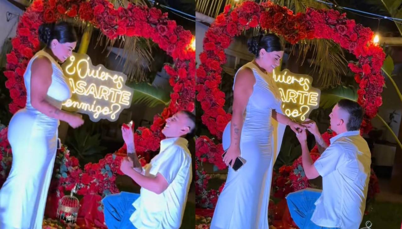 ¡Rumbo al altar! la tiktoker Rossy anuncia su boda y publica un video de su romántica pedida de mano