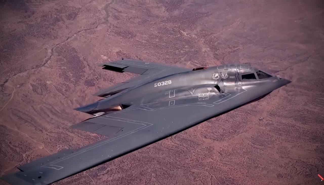 EEUU utilizó los temibles B - 2 para bombardear bases iraníes