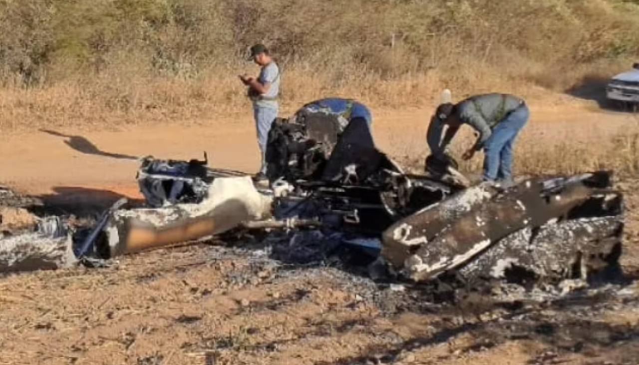 Hallan otra avioneta calcinada en Santa Cruz; es la segunda reportada en menos de 24 horas