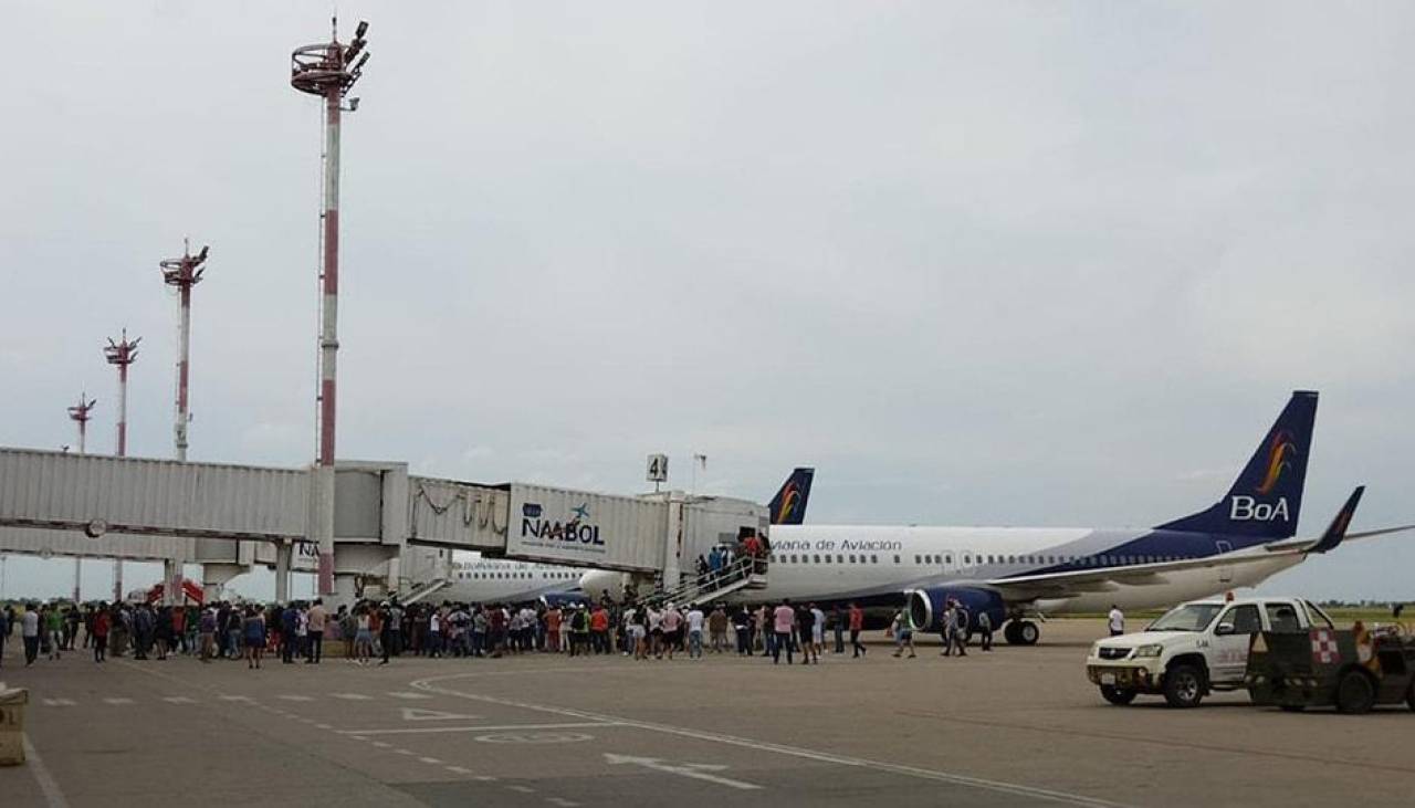 ¡No se alarme! Habrá simulacro de bomba en una aeronave en tierra en el aeropuerto Viru Viru