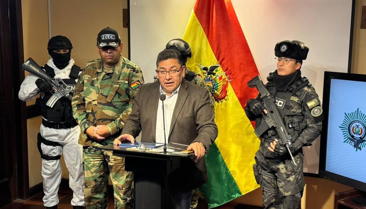 Fuerza antidroga dice que en operativos se afectó con $us 2.7 millones al narcotráfico en la última semana