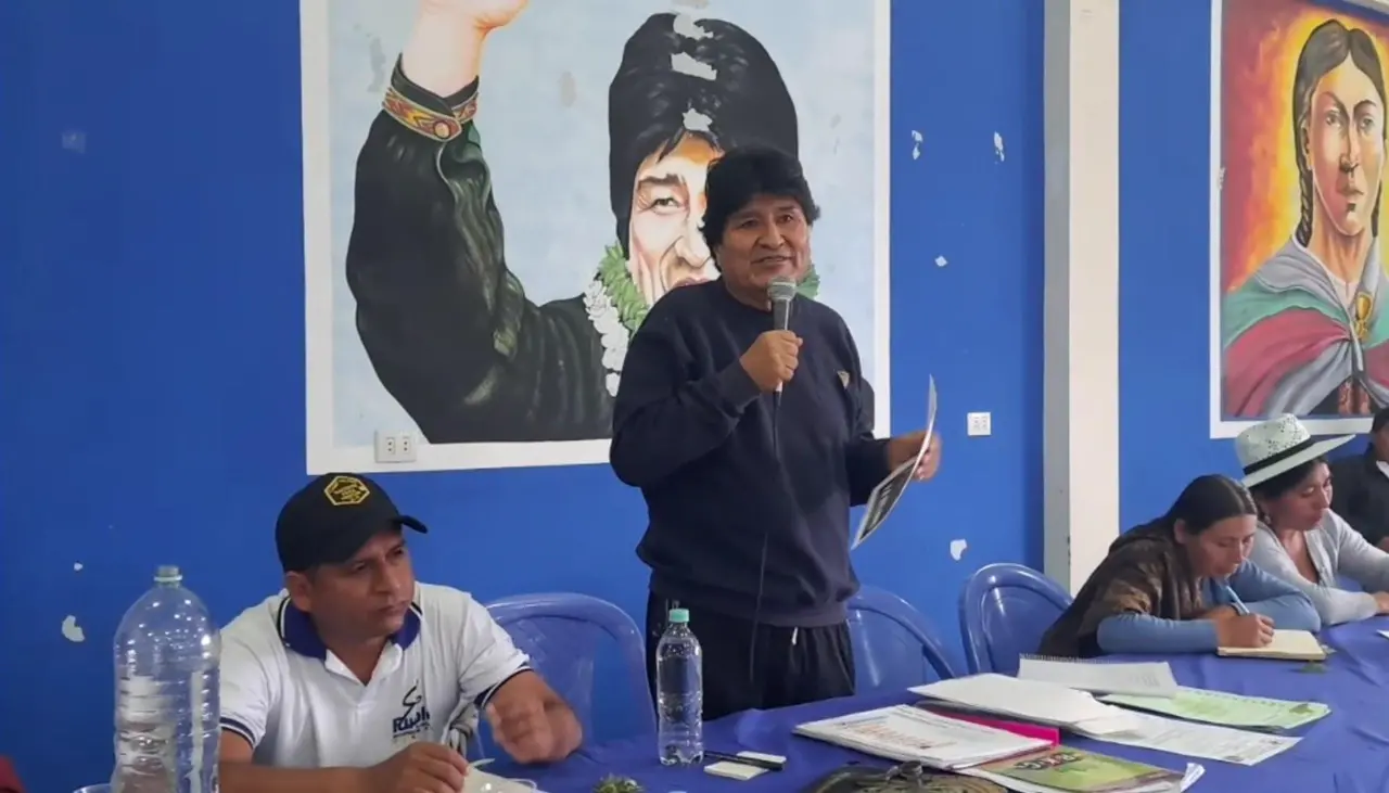 “Sin Evo no hay democracia y no hay elecciones”, dice Morales