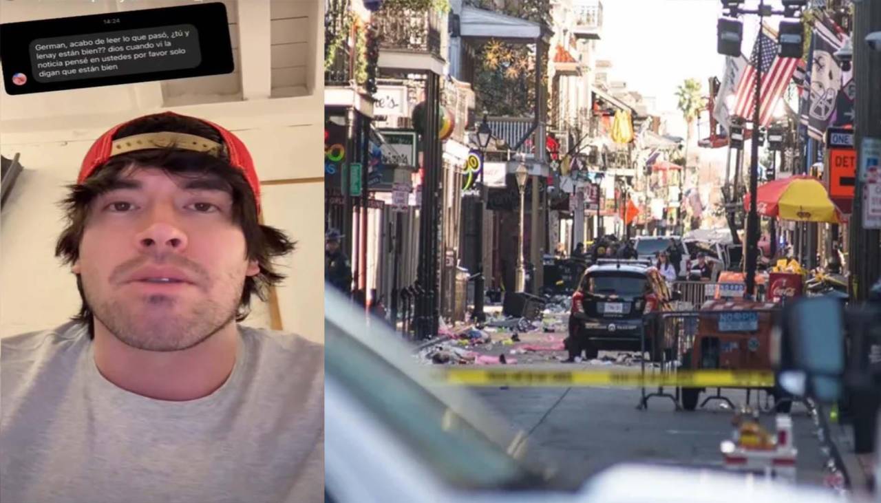 El youtuber Germán Garmendia cuenta cómo zafó del atentado de Año Nuevo en Nueva Orleans