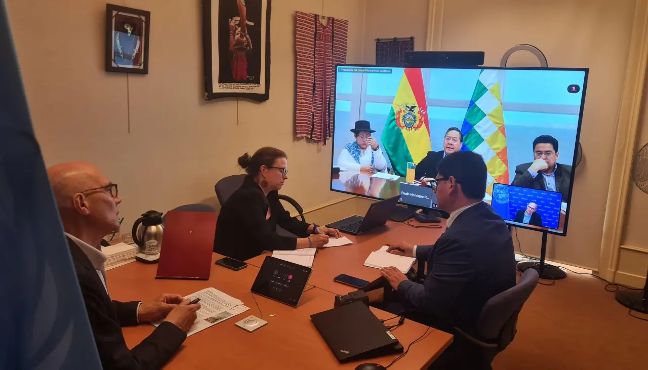 Alto Comisionado de la ONU y Arce se reunieron tras hechos violentos en los bloqueos evistas
