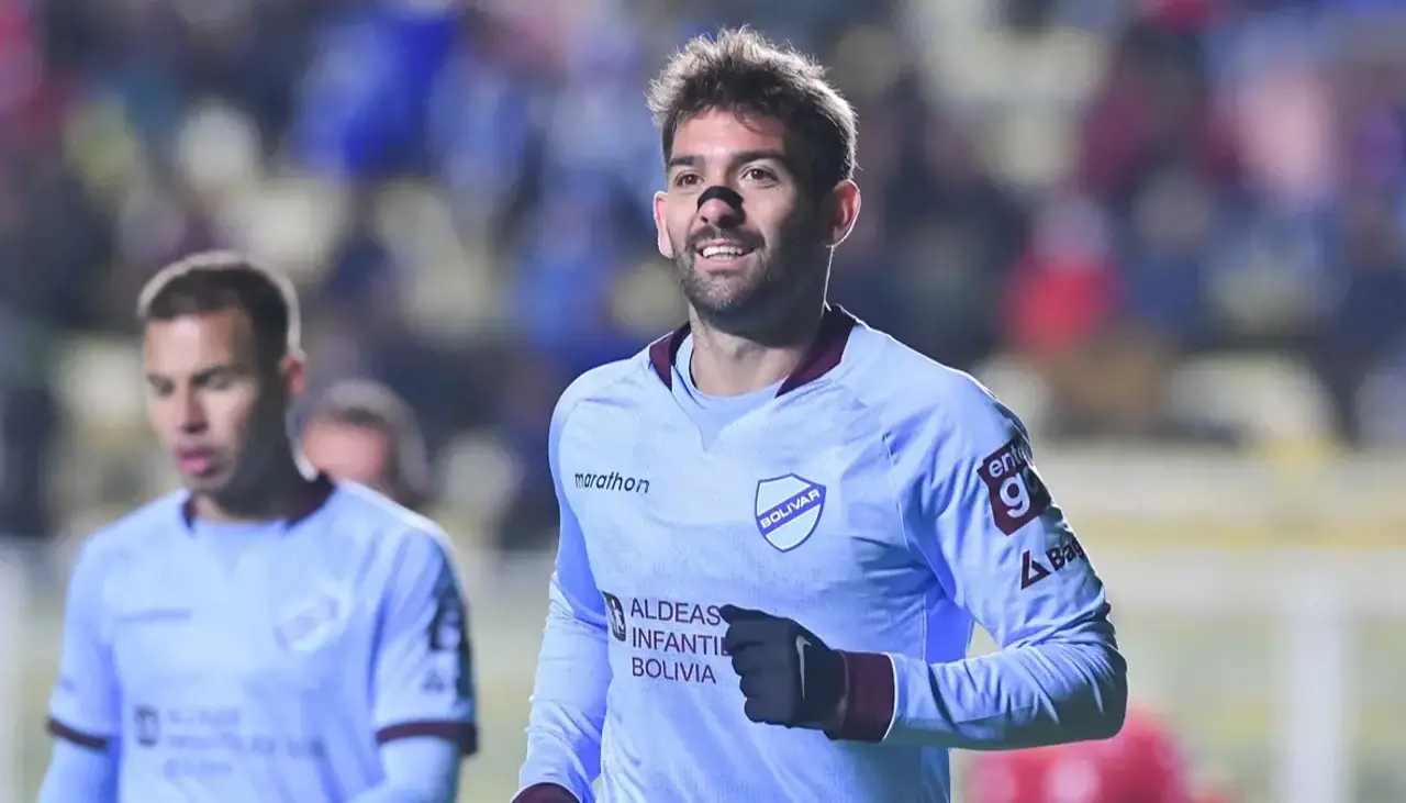 Con doblete de Cauteruccio, Bolívar aplasta a Guabirá y escala al tercer lugar