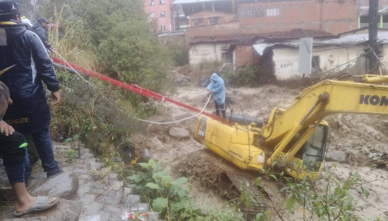 La Paz: Quime se declara en emergencia y pide maquinaria para rehabilitar sus caminos; una escuela está afectada 