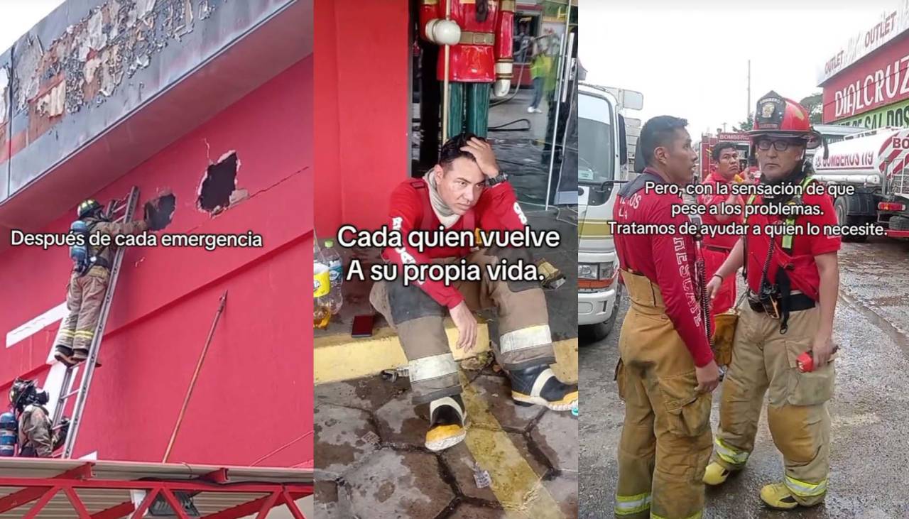 “Así es volver a la vida cotidiana luego de apagar un incendio”: Bombero muestra el día a día de un voluntario