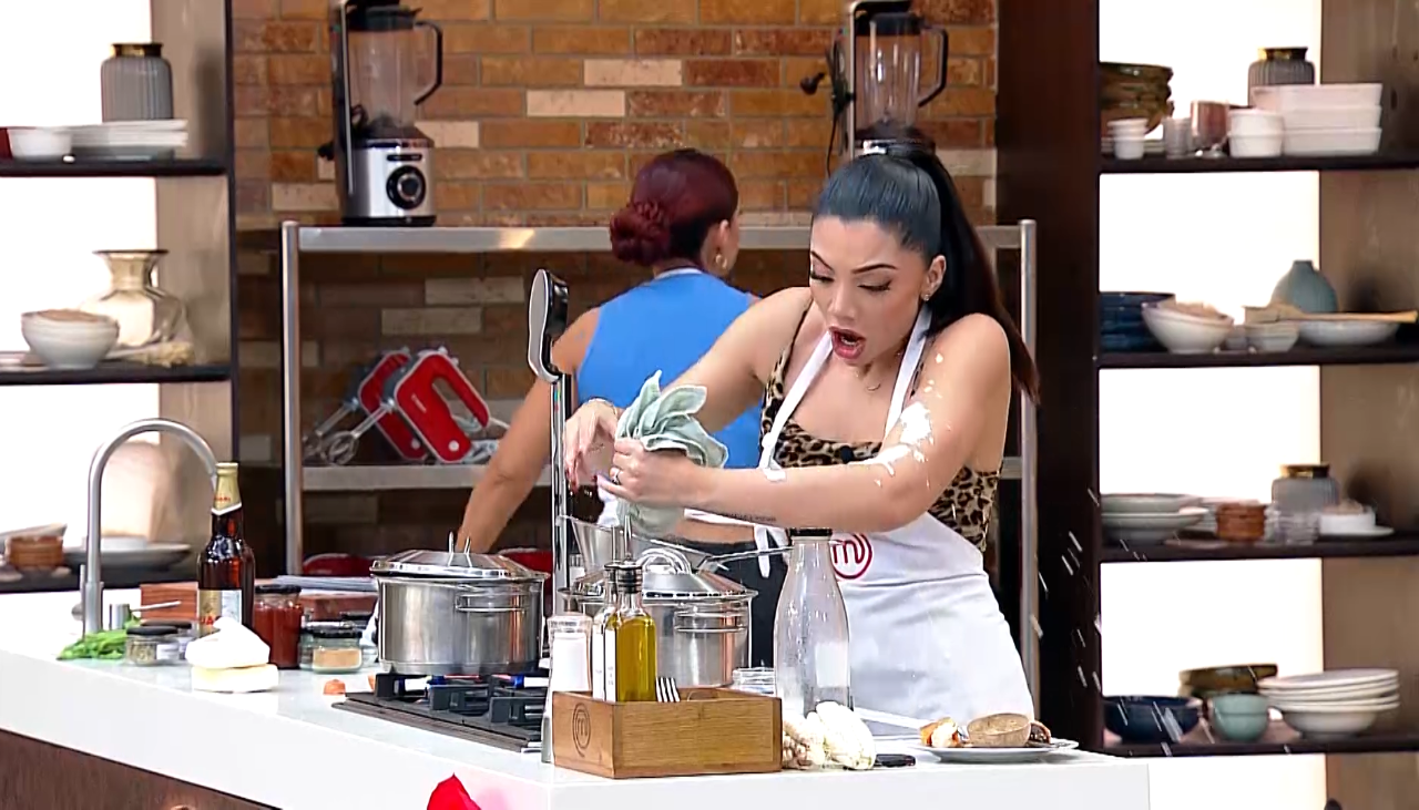 Nené volvió a sufrir otro incidente en las cocinas de MasterChef 