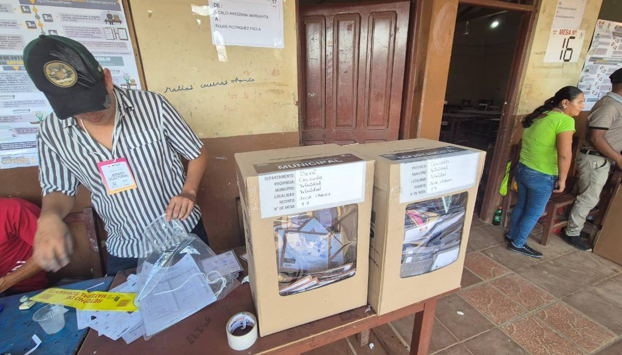 Beni: delegado de mesa falleció cuando se dirigía a su recinto electoral, reportó la Policía 