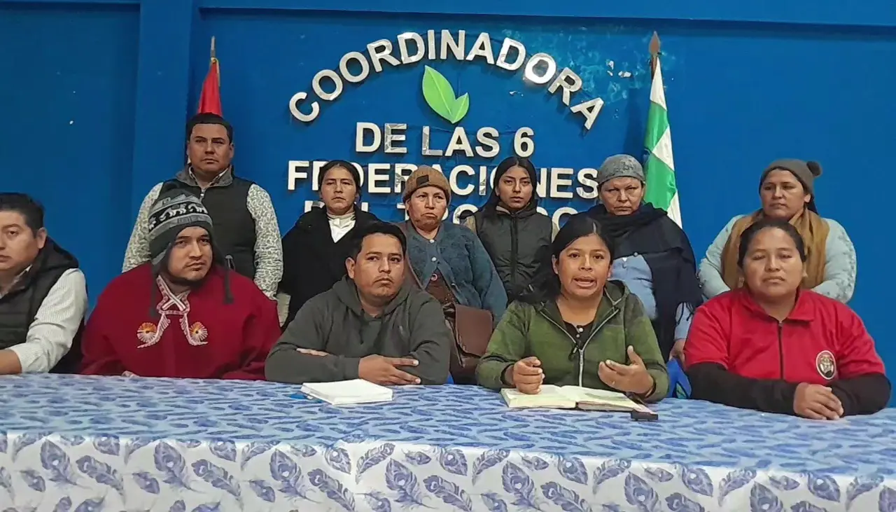 Dirigente evista dice que “no rogarán a la Policía” y que la seguridad en el trópico estará a cargo de guardias municipales y sindicales