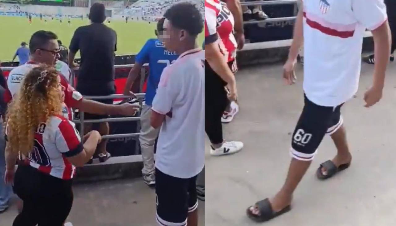 Joven ahorra de su merienda para ir al estadio y mujer le recrimina por llevar chinelas