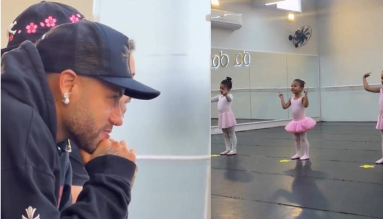 ¡Momento emotivo! Neymar llega hasta las lágrimas al ver bailar a su hija