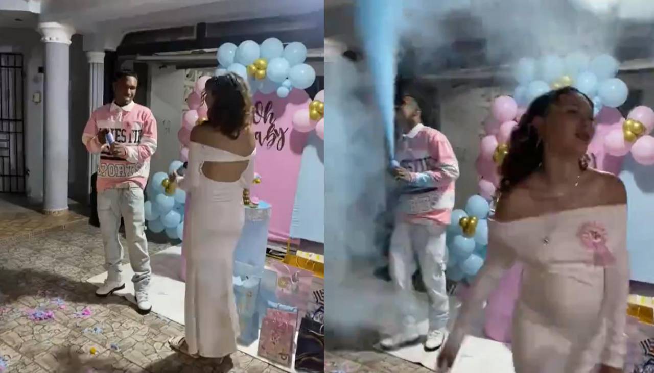 Revelación de género: madre cae al suelo al descubrir que no tendrá una niña
