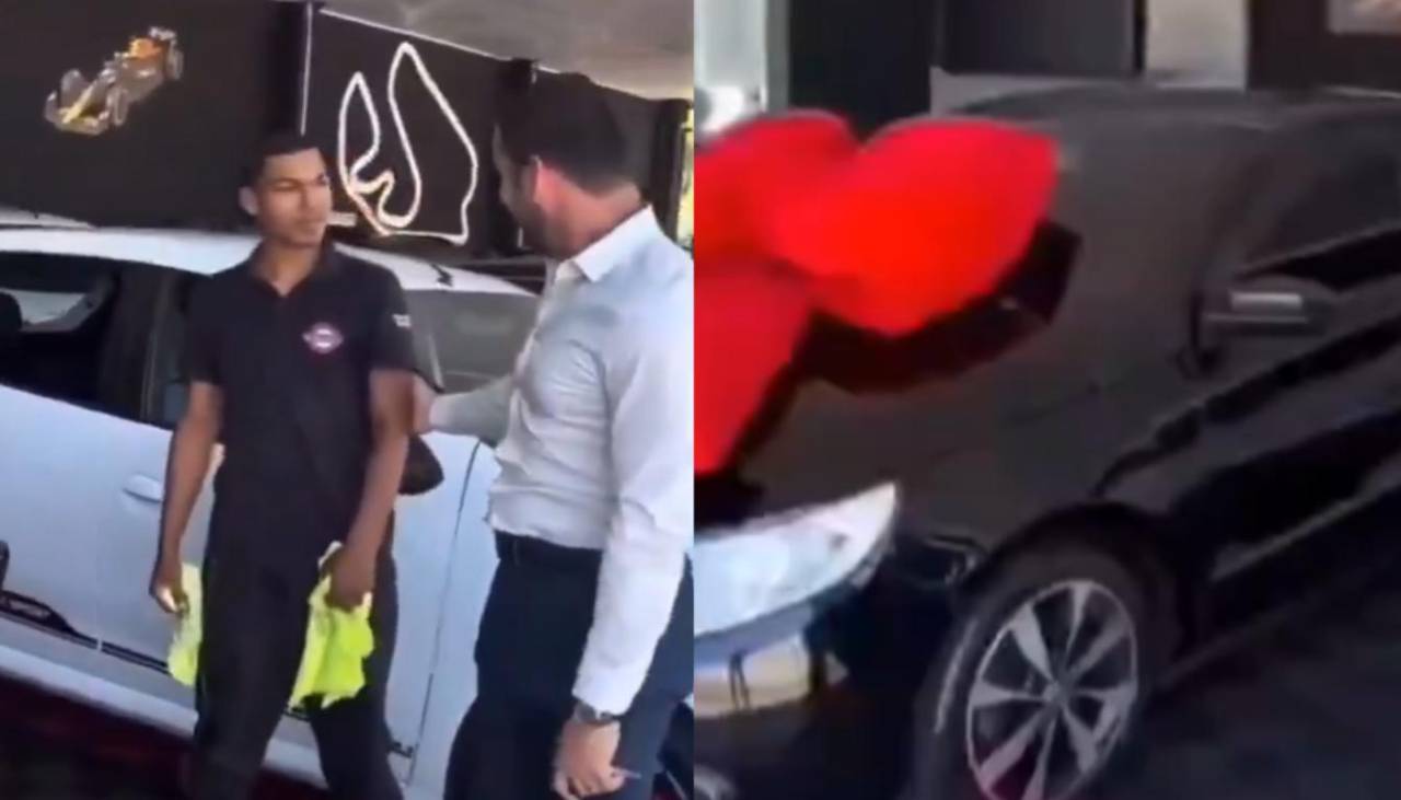 Video: Empresario sorprende y regala un auto a empleado que trabaja con él desde los 16 años