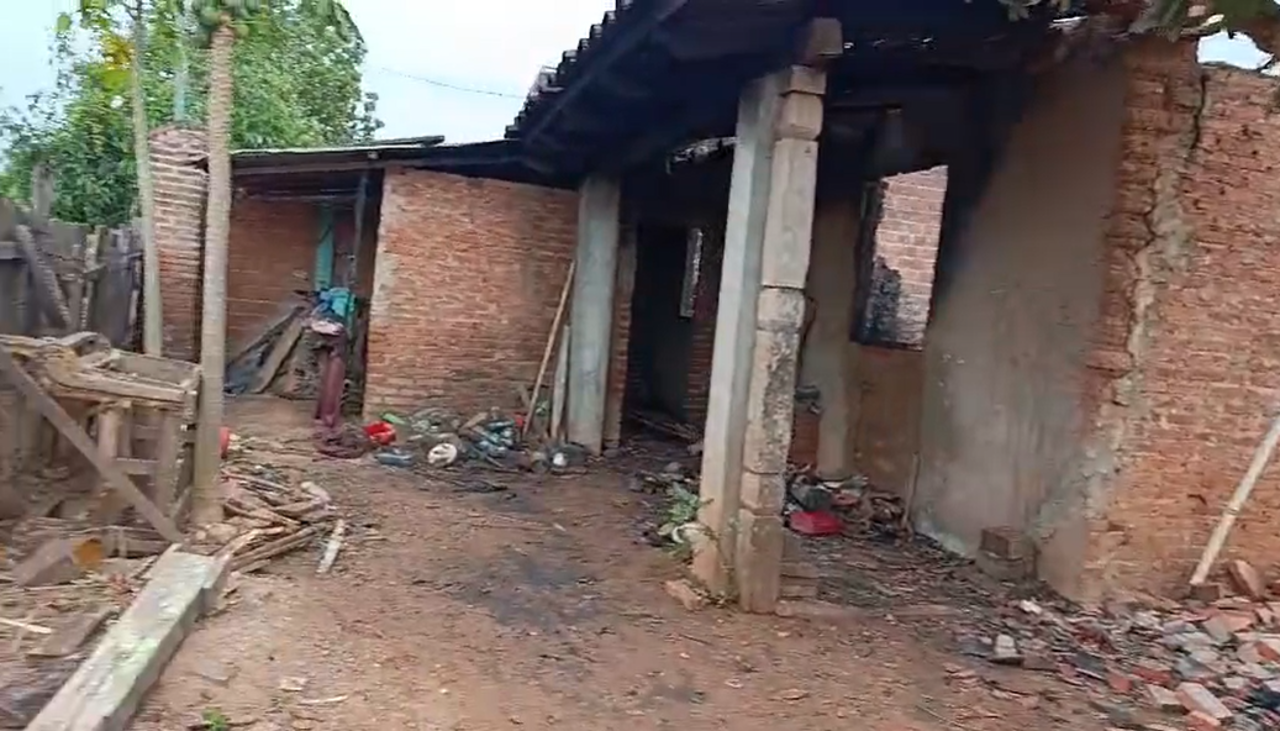 Incendio en una vivienda causa la muerte de una niña y deja a una familia sin hogar