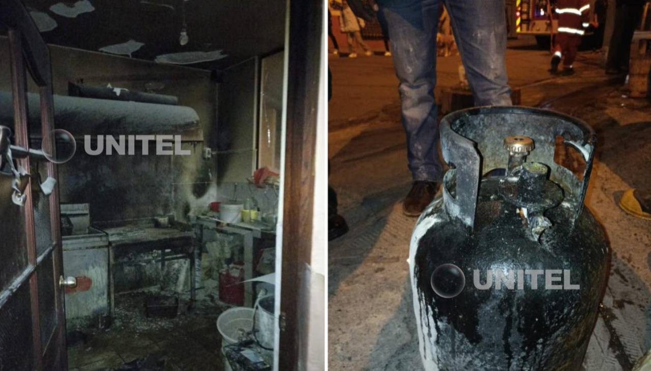La Paz: incendio consume un local de pollos en la zona de Villa Fátima