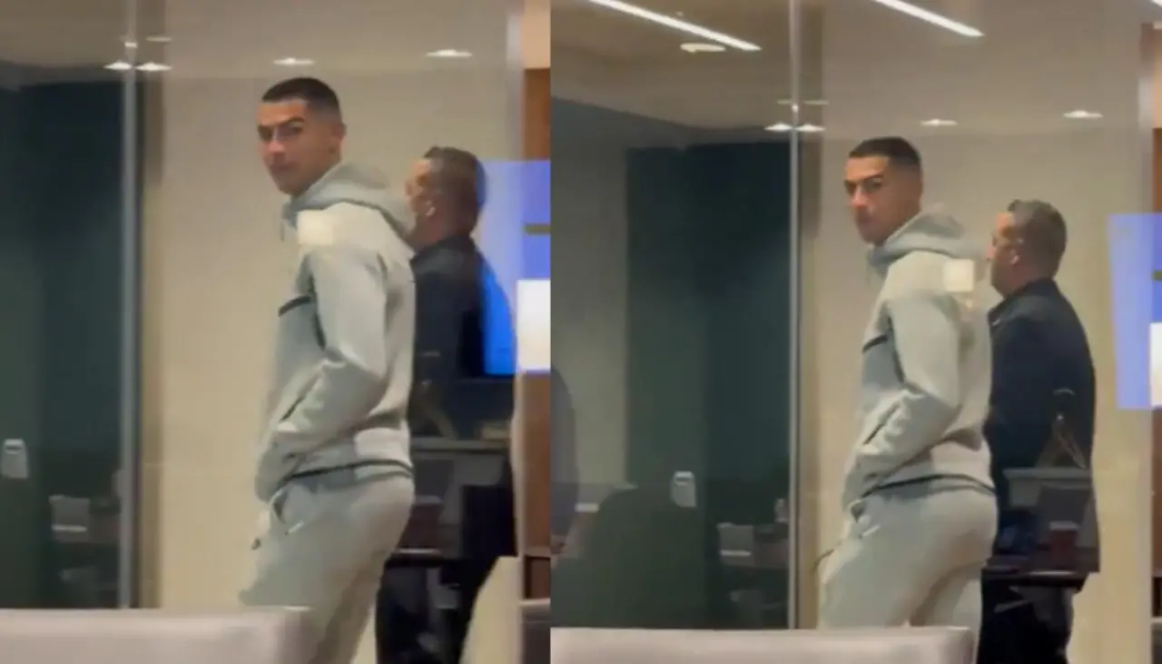 ¿Tendencia? Cristiano Ronaldo es fotografiado con el mismo outfit que Nicolás Maduro