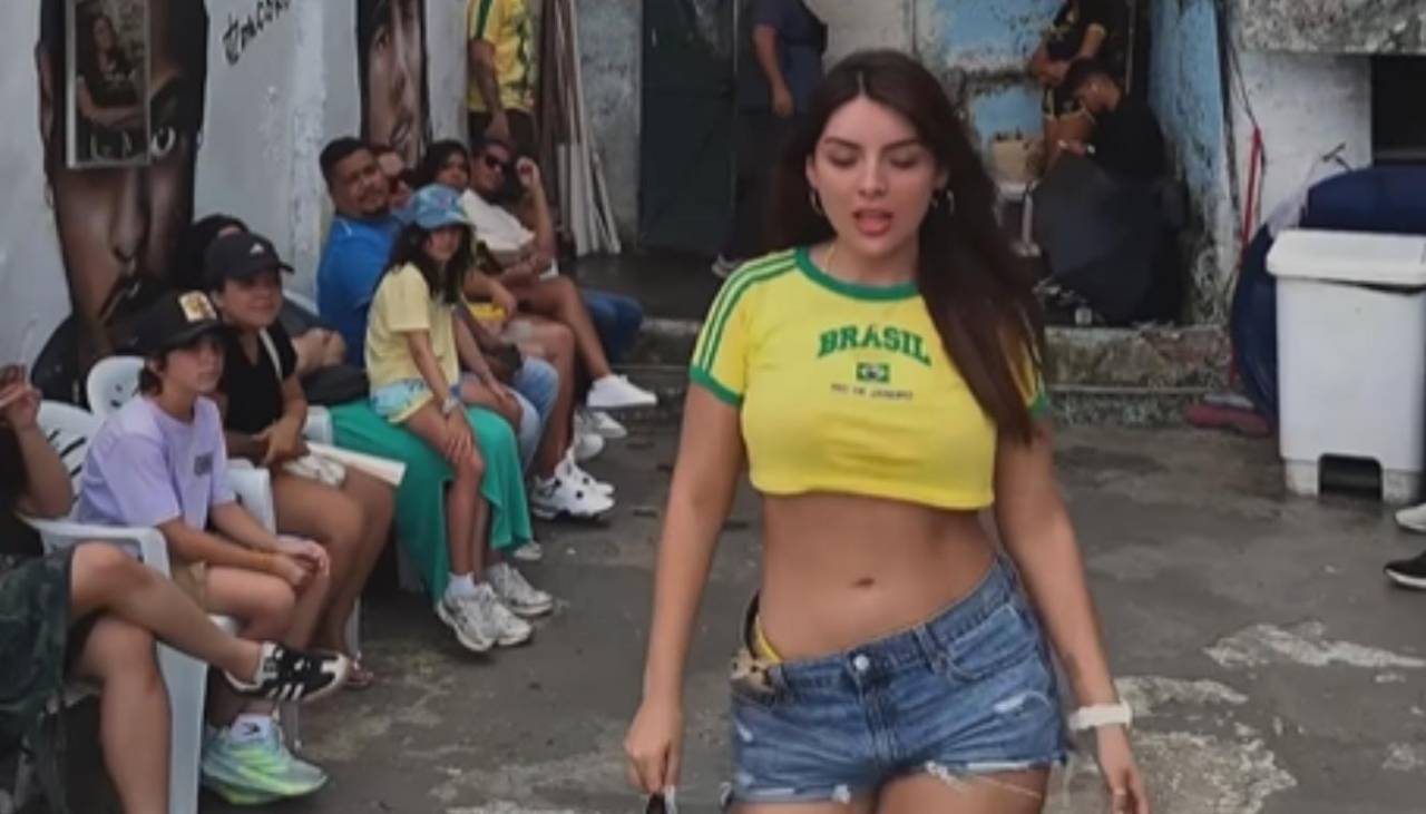 La Sabrosa causa furor en Brasil con trend desde una favela de Río