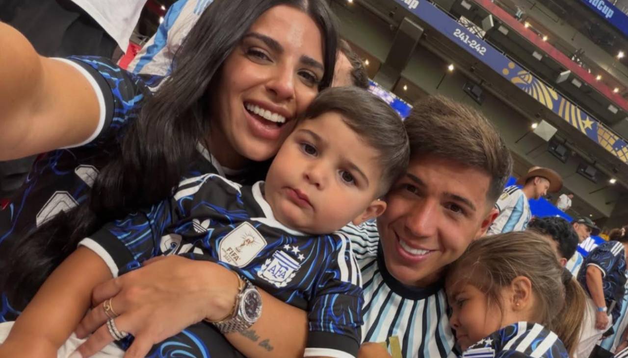 Video: Benja, el hijo de Enzo Fernández, enternece las redes con su festejo