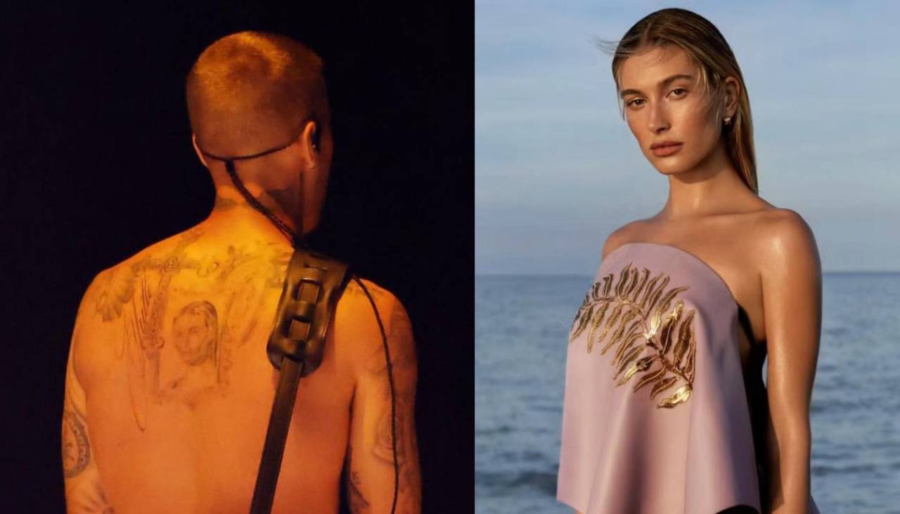 ¡Sorprendente! Justin Bieber impacta en los Grammy con un tatuaje de su esposa Hailey