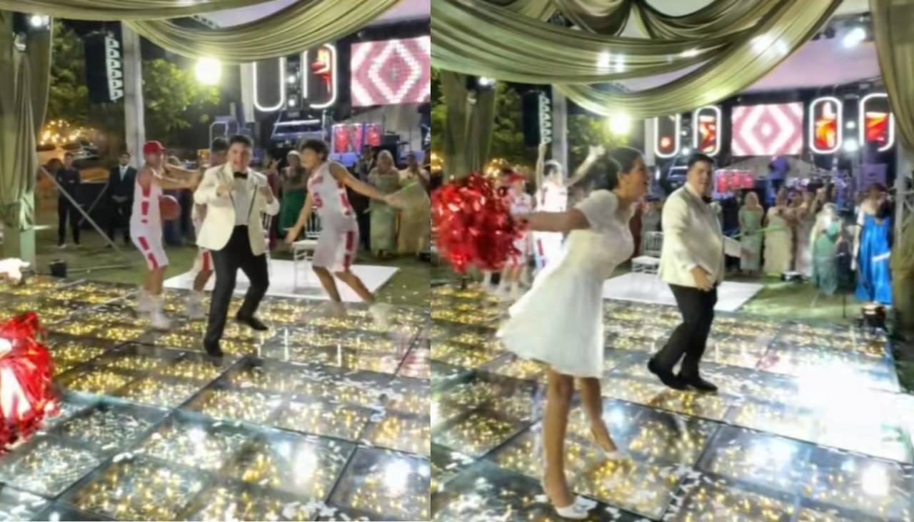 Novio se roba el show en su boda al hacer la coreografía de ‘High School Musical’