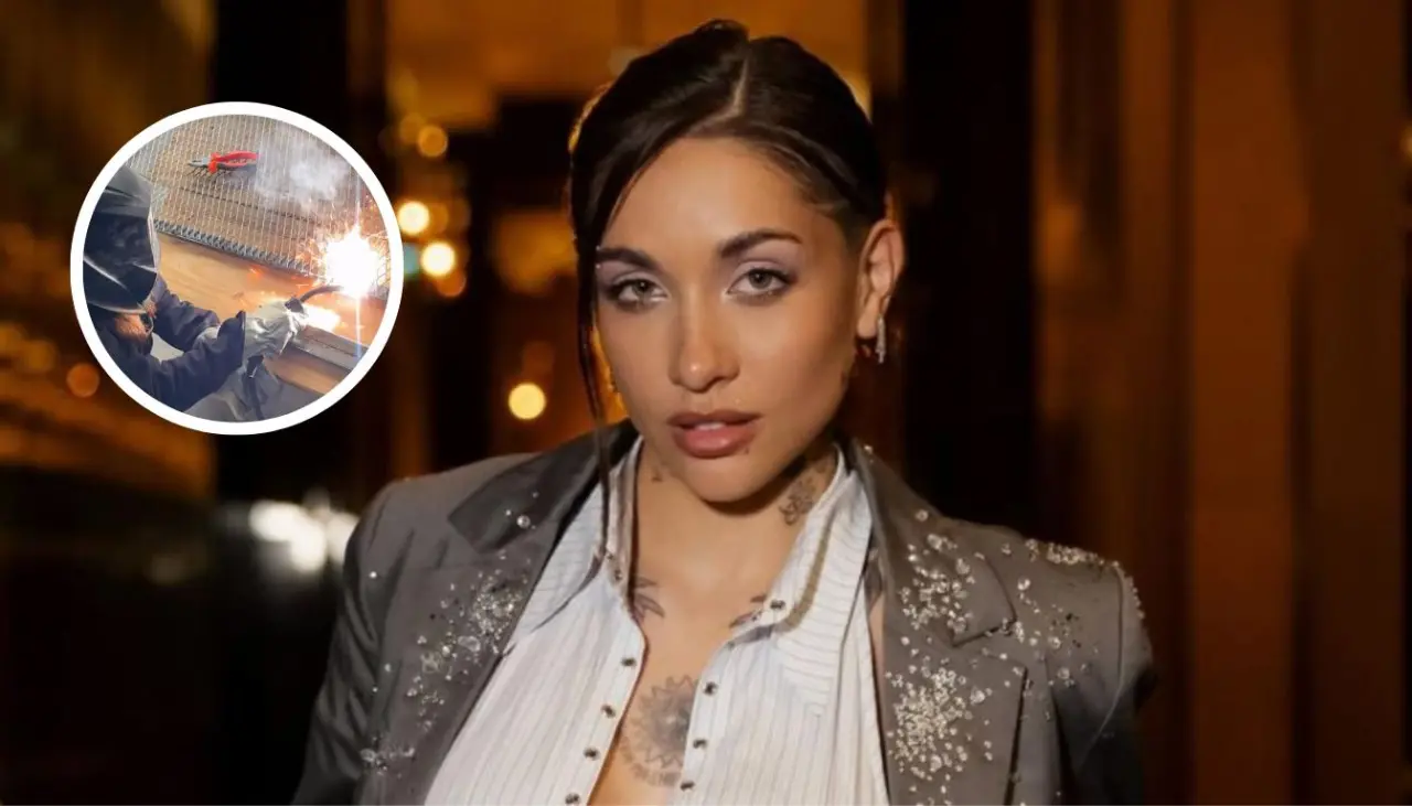 “Hoy, soy la Barbie soldadora”: María Becerra sorprende con nuevo talento