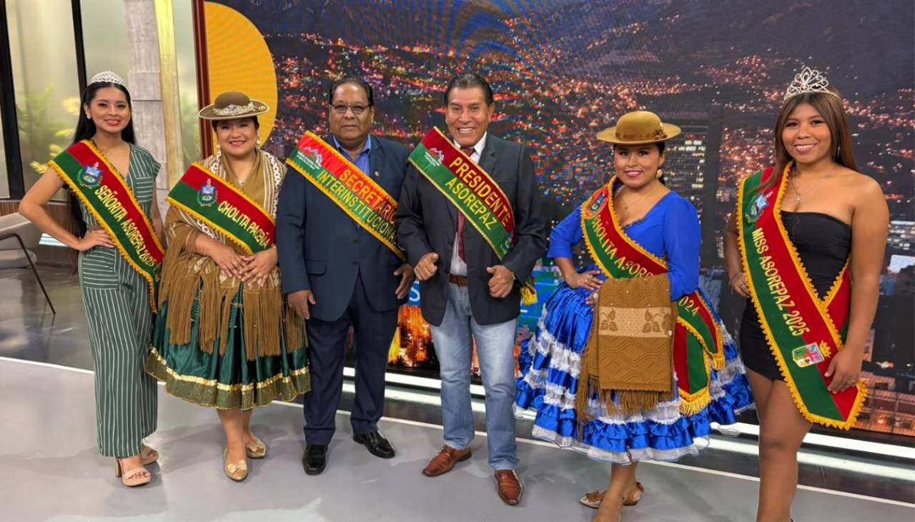 Residentes paceños en Santa Cruz presentan su agenda de actividades para celebrar a La Paz 