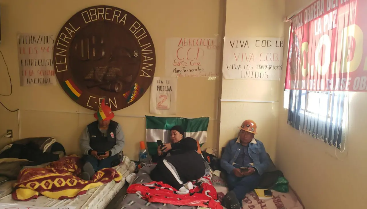 Dirigente de la COB dice que las mesas de trabajo del Gobierno buscan “destrozar” la movilización